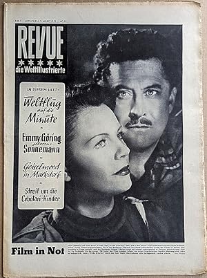 Zeitschrift REVUE, die Weltillustrierte, Nr. 9, 3. März 1951