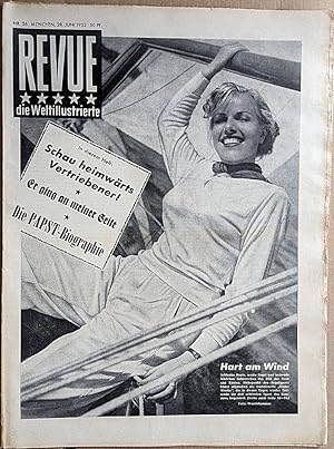 Zeitschrift REVUE, die Weltillustrierte, Nr. 26, 28. Juni 1952