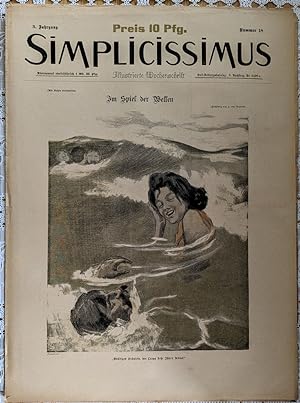 Zeitschrift: SIMPLICISSIMUS Illustrierte Wochenschrift 3. Jahrgang Heft 18