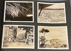 WWII PHOTO ALBUM - RUINS in GERMANY 7 ITALY - DACHU CONCENTRATION CAMP, etc.