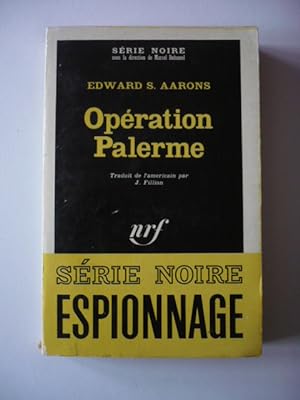 Opération Palerme - Série Noire 1132