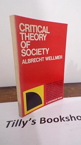 Critical Theory Of Society