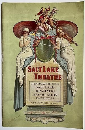 1909 Salt Lake Theatre Playbill Booklet for "The Bungle" Political Satire Play