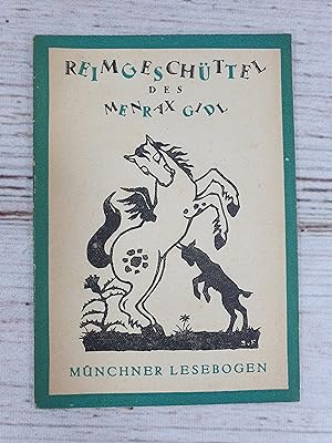 Reimgeschüttel des Menrax Gidl. Münchner Lesebogen Nr. 140