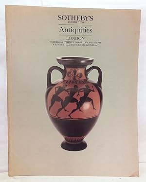 Sotheby's Antiquities. Ancient glass, Egyptian, Middle Eastern, Greek, Etruscan anf Roman antiqui...