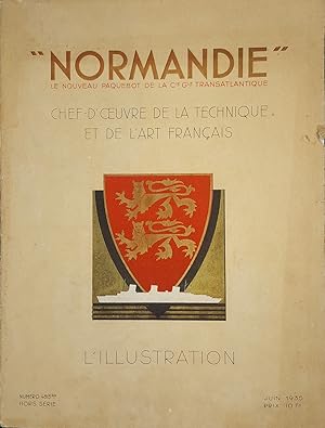 Paquebot "Normandie". L'illustration, hors série 4813 bis, juin 1935.