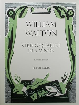 String Quartet in A Minor (Revised Edition), Set of Parts
