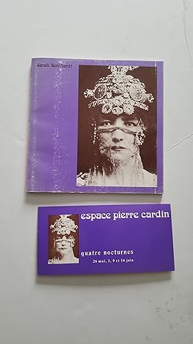 Pierre Cardin présente Sarah Bernhardt, 31mars-30 mai 1976