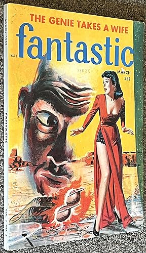Fantastic [Digest] Vol 7, No. 3 : March 1958 "Genie Takes a Wife"