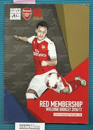 Red Membership : Welcome Booklet 2016/17 (Arsenal)