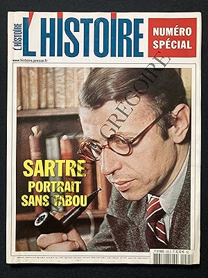 L'HISTOIRE-N°295-FEVRIER 2005-NUMERO SPECIAL: SARTRE ET SON SIECLE