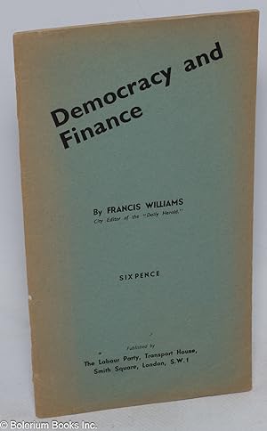 Democracy and Finance