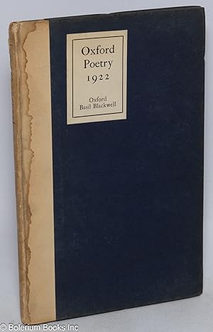 Oxford Poetry 1922