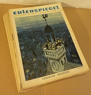 Eulenspiegel - Zeitschrift für Satire und Humor, kpl. 2. bzw. 10. Jahrgang.