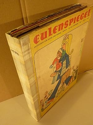 Eulenspiegel - Zeitschrift für Satire und Humor, unkompletter 23. bzw. 31. Jahrgang [mit 10 fehle...