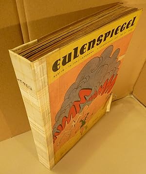 Eulenspiegel - Zeitschrift für Satire und Humor, fast kompletter 16. bzw. 24. Jahrgang [mit 2 feh...
