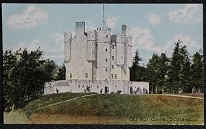 Mar Castle Vintage Scotland Postcard