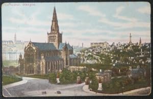 Glasgow Cathedral c.1908 Postcard