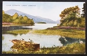 Luss Straits Loch Lomond Vintage Postcard