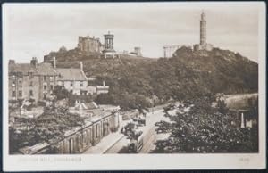 Edinburgh Calton Hill 1908 Postcard