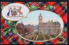 Edinburgh Vintage 1906 Postcard