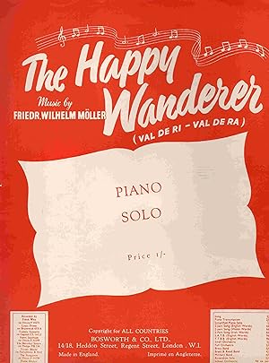 The Happy Wanderer (Piano Solo)