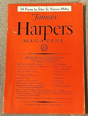 Harper's Magazine, January 1937