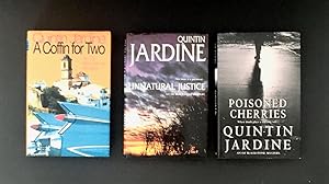 A Coffin for Two; Poisoned Cherries; Unnatural Justice - 3 Oz Blackstone Mysteries Signed