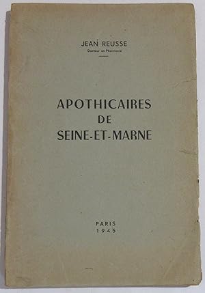 Apothicaires de Seine-et-Marne