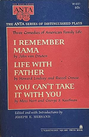 Three Comedies of American Family Life; I Remember Mama; Life With Father; You Can't Take It With...