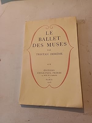 LE BALLET DES MUSES POEMES