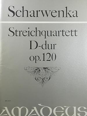 Streichquartett D-dur, Op.120, (String Quartet) Set of Parts