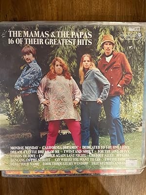 Mamas & The Papas, The - 16 Of Their Greatest Hits - MCA Records - 250 444-1