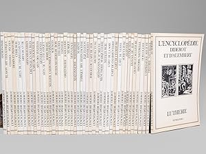 L'Encyclopédie Diderot et D'Alembert. Recueil de planches sur les sciences, les arts libéraux et ...