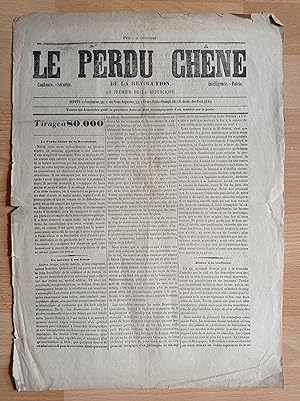 Le Perdu-Chêne de la Révolution. Paris. 1848.