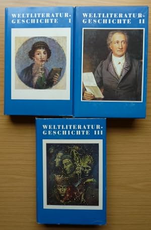 Illustrierte Weltliteraturgeschichte in drei Bänden. Band 1: Die europäische Literatur von der An...