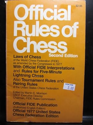 OFFICIAL RULES CHESS (2nd Edition)