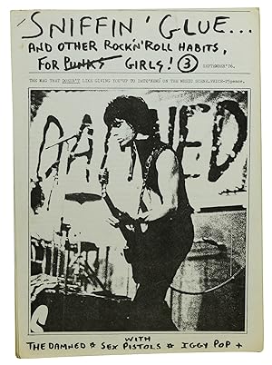 SNIFFIN' GLUE and Other Rock 'N' Roll Habits for Punks Girls! Issue 3, September '76
