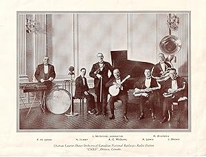 Danse Orchestra of Canadian National Railways Radio Station. Chateau Laurier.