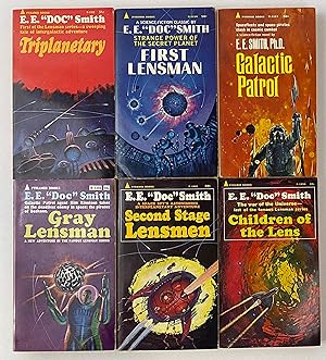 Lensman Series: 1. Triplanetary (1965); 2. First Lensman (1964); 3. Galactic Patrol (1964); 4. Gr...