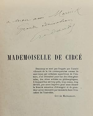Mademoiselle de Circé. Roman d'une conspiration sous le premier empire, 1805-1806.