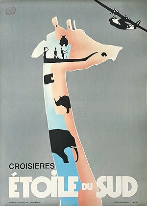 Original Vintage Poster - Croisières Étoile du Sud