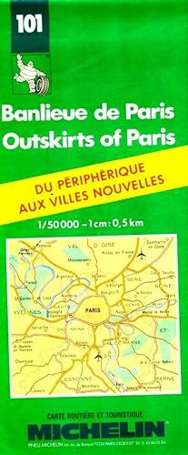 Outskirts of Paris (Michelin Maps)