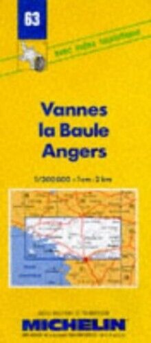 Vannes la Baule Angers (Michelin Maps)