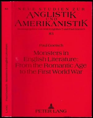 Monsters in english literature : from the Romantic Age to the First World War