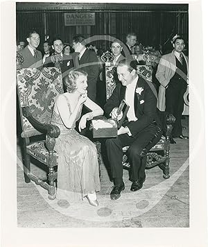 Original photograph of Jeanette MacDonald and Lud Gluskin in 1933