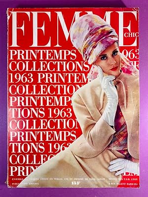 Femme Chic - Collections Printemps 1963 - N°494.