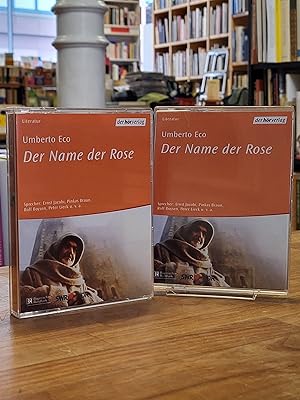 Der Name der Rose, Hörbuch, 4 Audio-Kassetten, aus dem Italienischen von Burkhart Kroeber,
