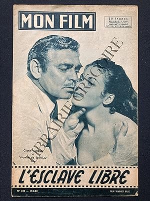 MON FILM-N°600-19 FEVRIER 1958-"L'ESCLAVE LIBRE" ET "NATHALIE"