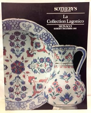 La Collection Lagonico. Importantes céramiques d'Iznik. Sotheby's Monaco 7 décembre 1991.